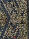 1412 Antique Sumatra Weaving Tampan Shipcloth Textile - Blue-WOVENSOULS-Antique-Vintage-Textiles-Art-Decor