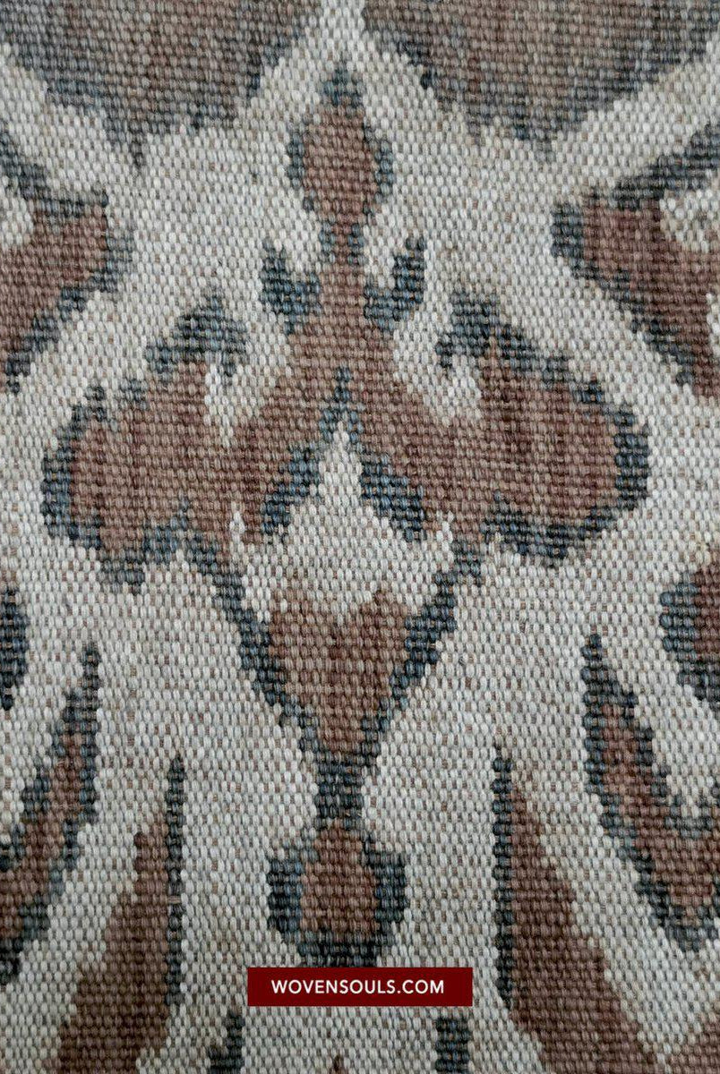 1450 VERKAUFT Antikes Iban Ikat Pua Kumbu gewebtes Textil mit menschlichen Figuren - Saribas, Sarawak-WOVENSOULS-Antike-Vintage-Textilien-Kunst-Dekor