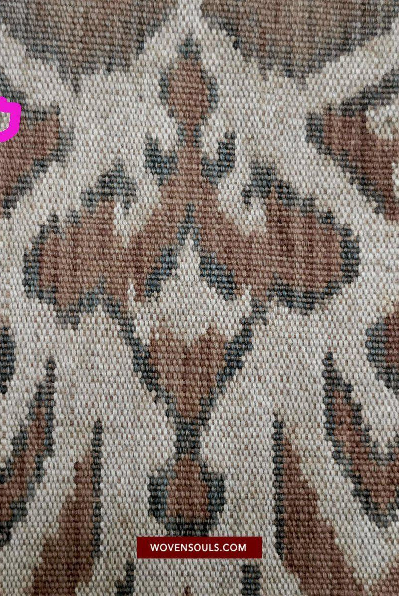 1450 VERKAUFT Antikes Iban Ikat Pua Kumbu gewebtes Textil mit menschlichen Figuren - Saribas, Sarawak-WOVENSOULS-Antike-Vintage-Textilien-Kunst-Dekor