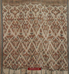 1450 SOLD Antique Iban Ikat Pua Kumbu Woven Textile with Human Figures - Saribas, Sarawak-WOVENSOULS-Antique-Vintage-Textiles-Art-Decor