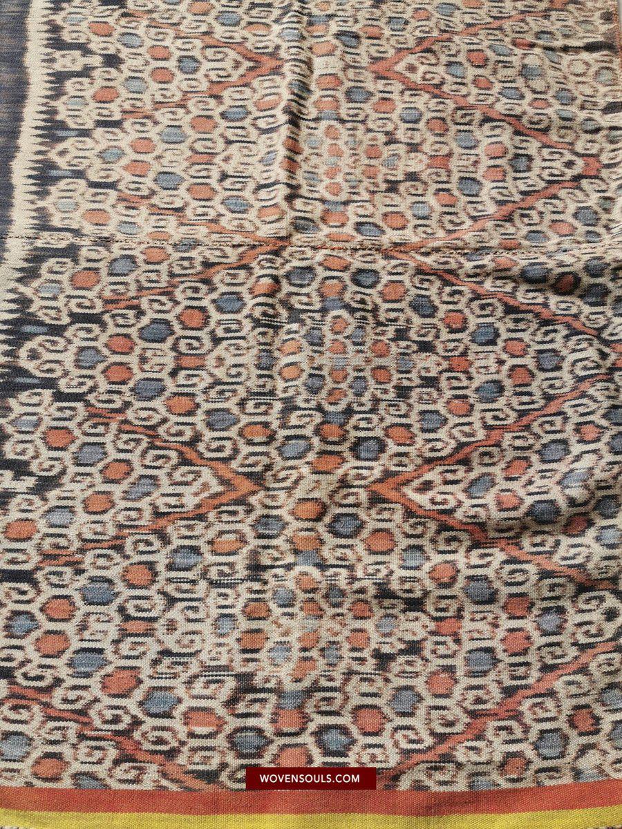 1452 Old Timor Ikat Skirt-WOVENSOULS-Antique-Vintage-Textiles-Art-Decor