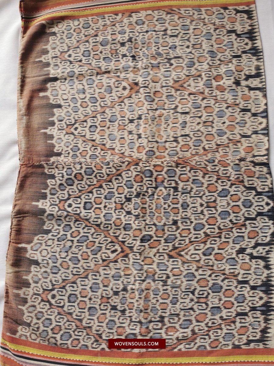 1452 Old Timor Ikat Skirt-WOVENSOULS-Antique-Vintage-Textiles-Art-Decor