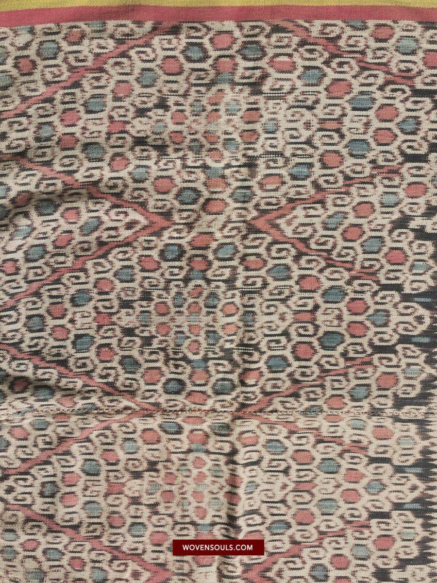 1452 Old Timor Ikat Skirt-WOVENSOULS-Antique-Vintage-Textiles-Art-Decor