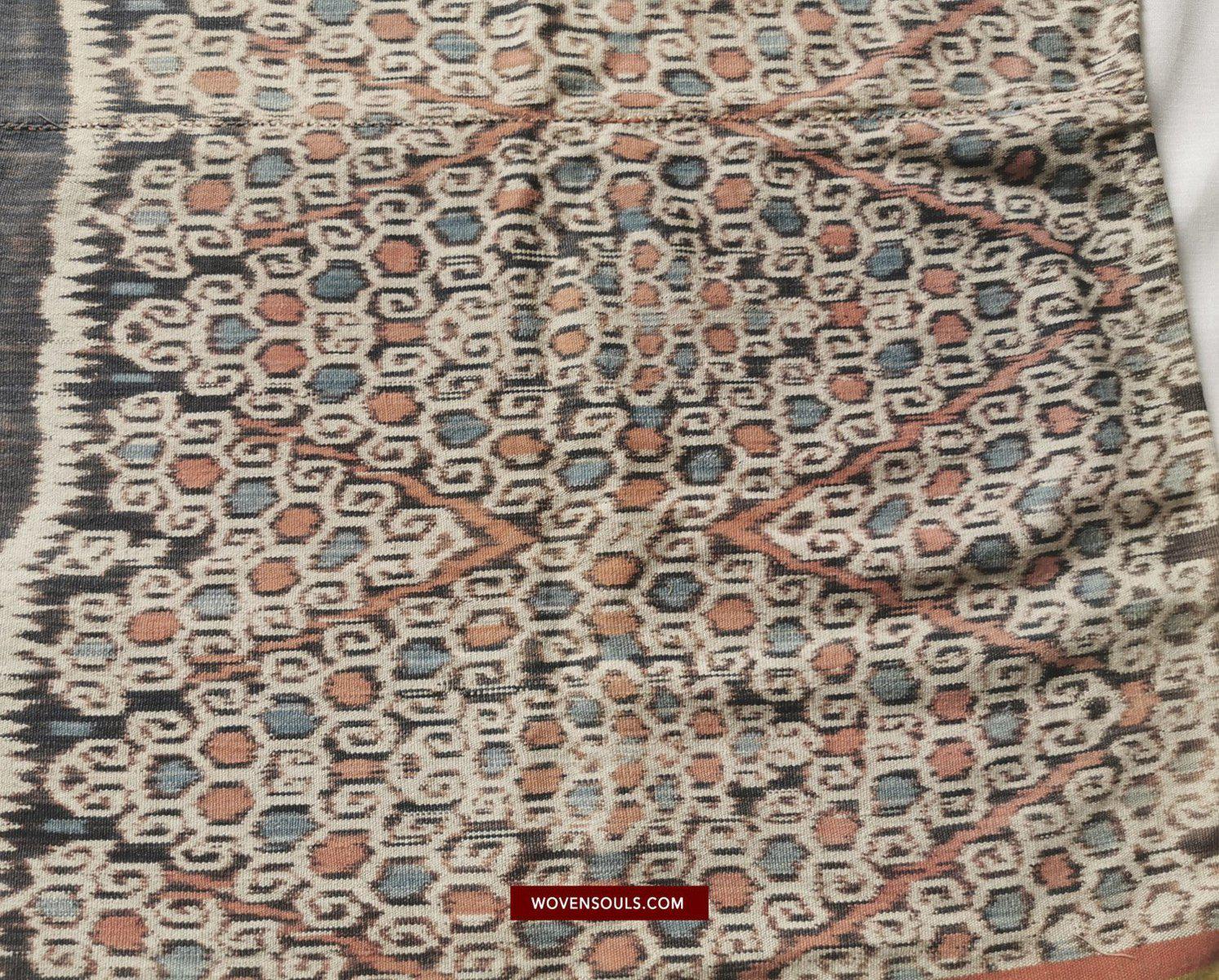 1452 Old Timor Ikat Skirt-WOVENSOULS-Antique-Vintage-Textiles-Art-Decor