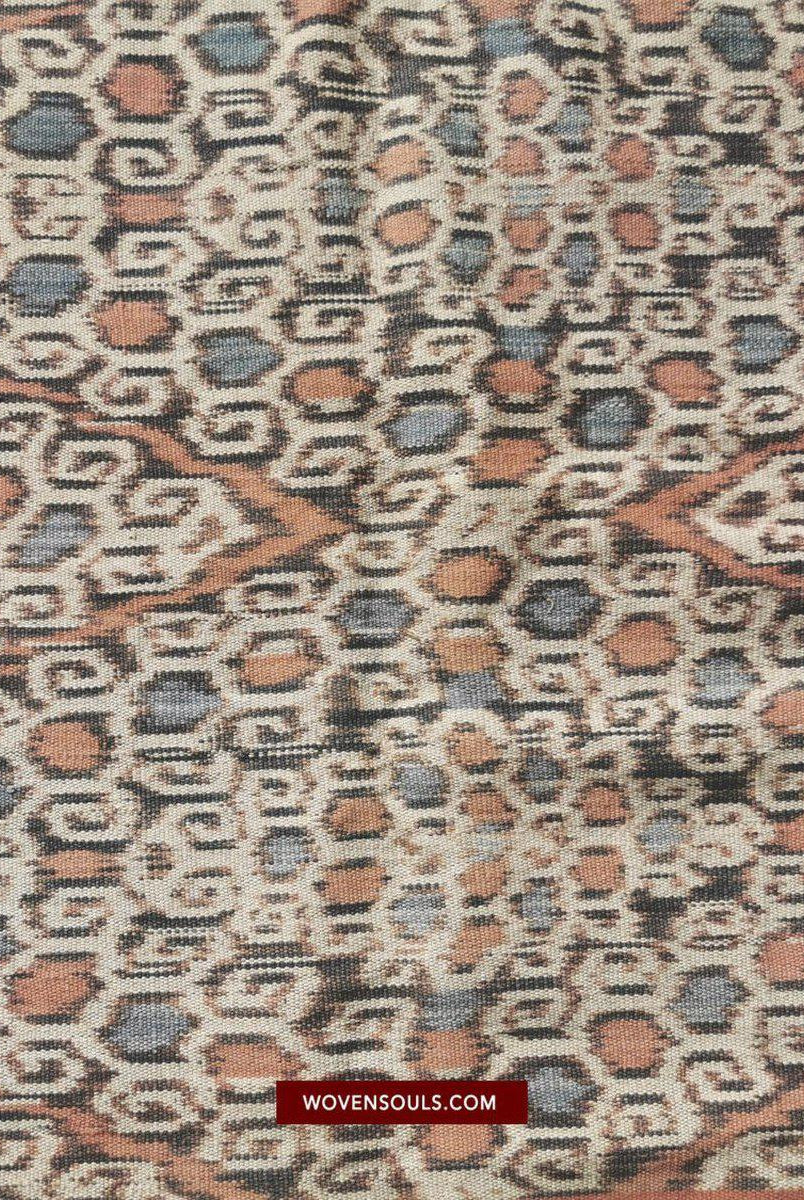 1452 Alttimor Ikat-Rock-WOVENSOULS-Antike-Vintage-Textilien-Kunst-Dekor