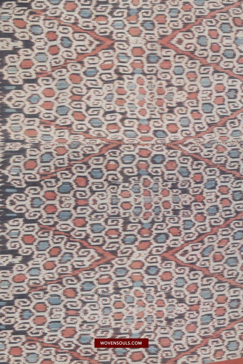 1452 Old Timor Ikat Skirt-WOVENSOULS-Antique-Vintage-Textiles-Art-Decor