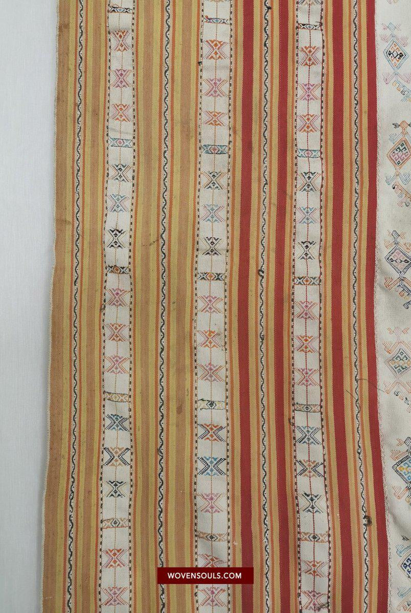 1453 Alter figurativer Ikat Selimut aus Ayotupas Timor mit Eidechsenarten-WOVENSOULS-Antike-Vintage-Textilien-Kunst-Dekor