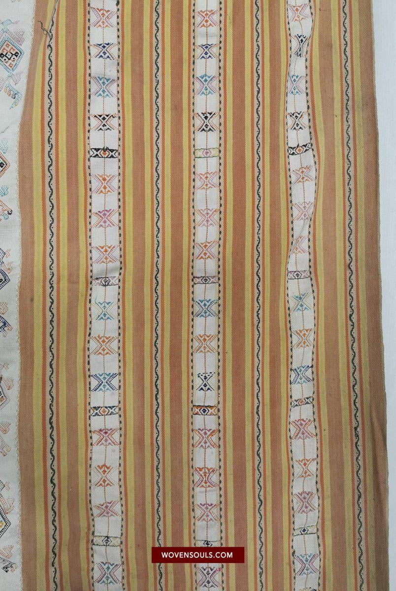 1453 Alter figurativer Ikat Selimut aus Ayotupas Timor mit Eidechsenarten-WOVENSOULS-Antike-Vintage-Textilien-Kunst-Dekor