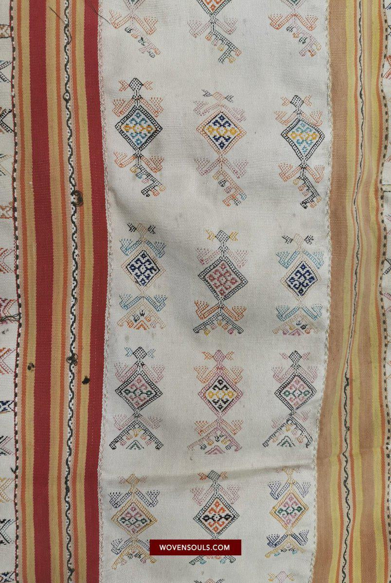 1453 Alter figurativer Ikat Selimut aus Ayotupas Timor mit Eidechsenarten-WOVENSOULS-Antike-Vintage-Textilien-Kunst-Dekor