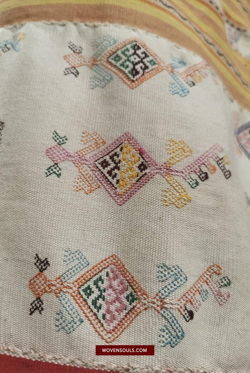 1453 Alter figurativer Ikat Selimut aus Ayotupas Timor mit Eidechsenarten-WOVENSOULS-Antike-Vintage-Textilien-Kunst-Dekor