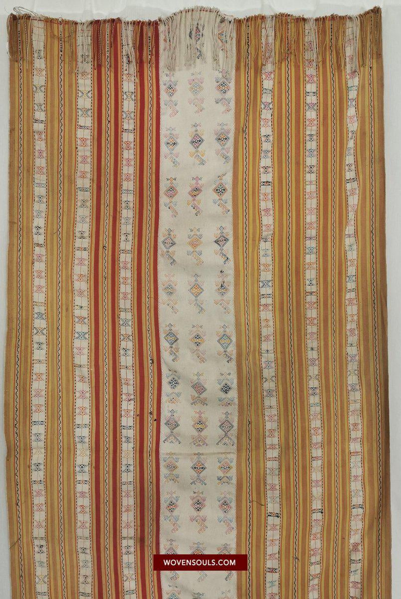 1453 Alter figurativer Ikat Selimut aus Ayotupas Timor mit Eidechsenarten-WOVENSOULS-Antike-Vintage-Textilien-Kunst-Dekor