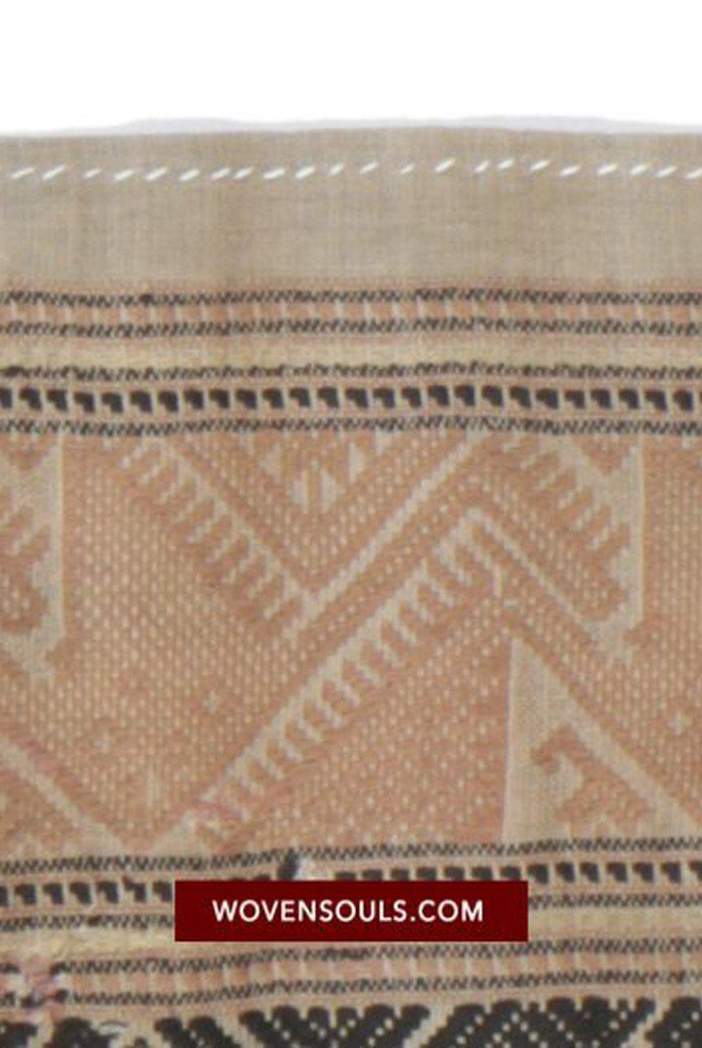 1461 Splendido antico Laos Pha Khit tessitura di arte tessile-WOVENSOULS-Arredamento artistico-tessile-vintage-antico