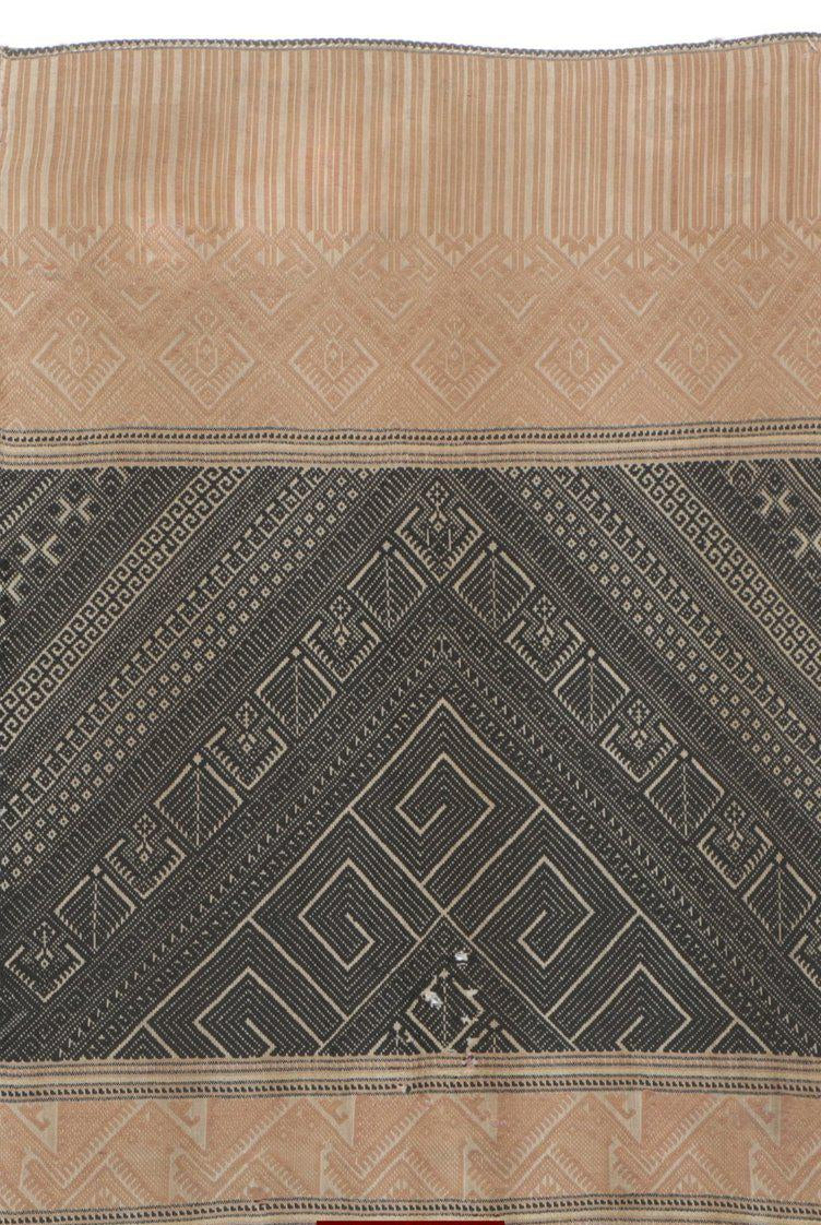 1461 Splendido antico Laos Pha Khit tessitura di arte tessile-WOVENSOULS-Arredamento artistico-tessile-vintage-antico