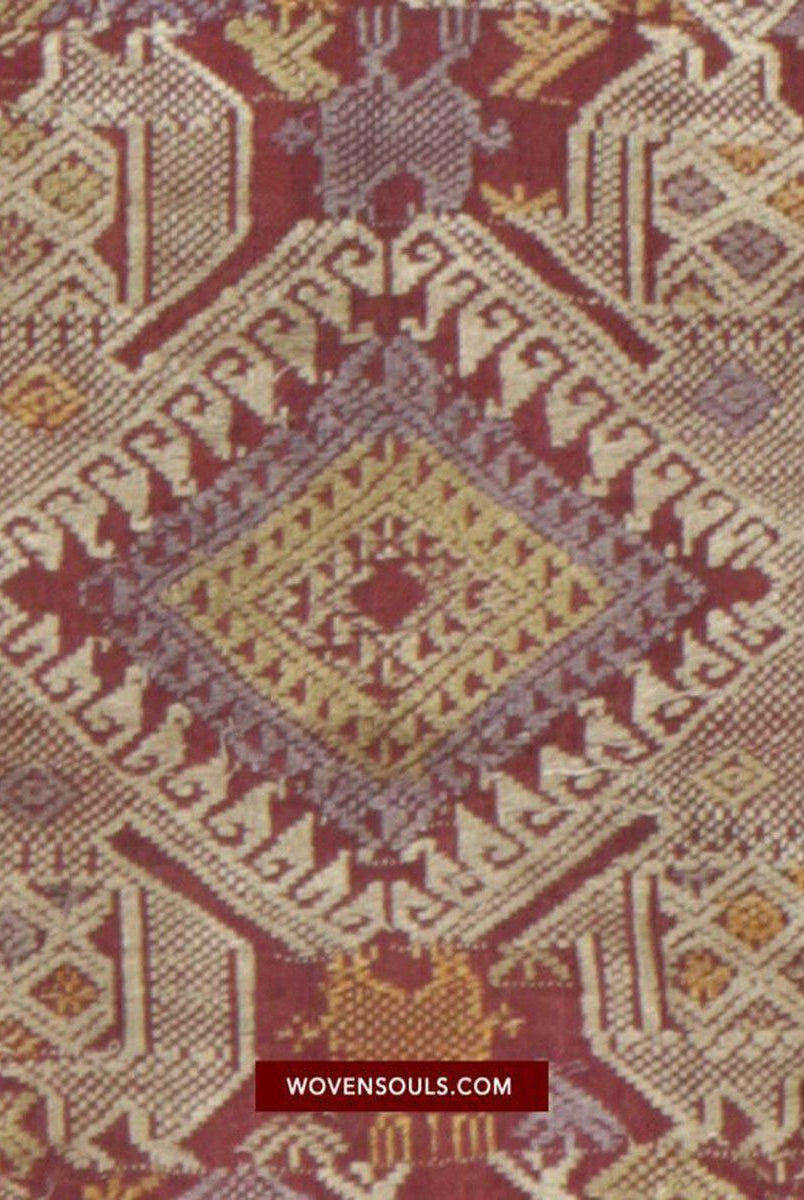 1462 Splendida arte tessile per tessitura di seta antica del Laos-WOVENSOULS-Arredamento artistico-tessile-vintage-antico