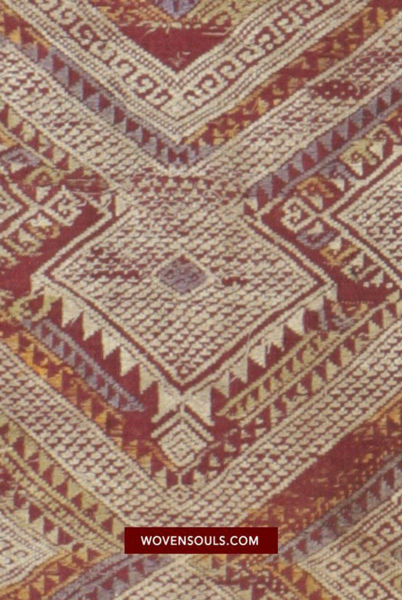 1462 Splendida arte tessile per tessitura di seta antica del Laos-WOVENSOULS-Arredamento artistico-tessile-vintage-antico