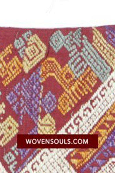 1463 Arte tessile per la tessitura della seta antica del Laos-WOVENSOULS-Arredamento artistico-tessile-vintage-antico