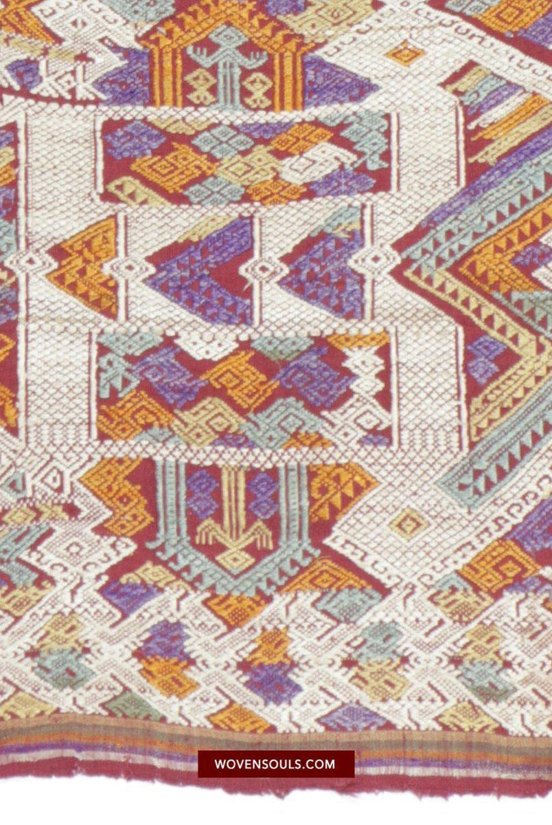 1463 Arte tessile per la tessitura della seta antica del Laos-WOVENSOULS-Arredamento artistico-tessile-vintage-antico