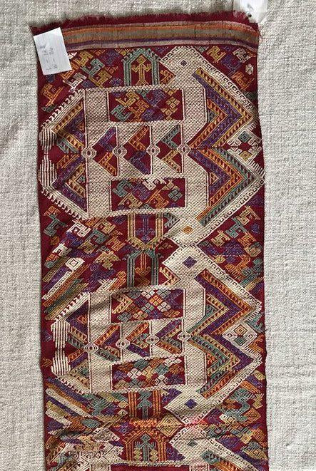 1463 Arte tessile per la tessitura della seta antica del Laos-WOVENSOULS-Arredamento artistico-tessile-vintage-antico
