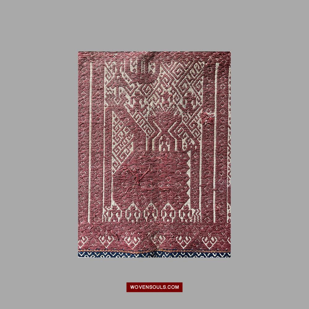 1509 Antique Sumatra Tampan Ship Cloth-WOVENSOULS Antique Textiles & Art Gallery