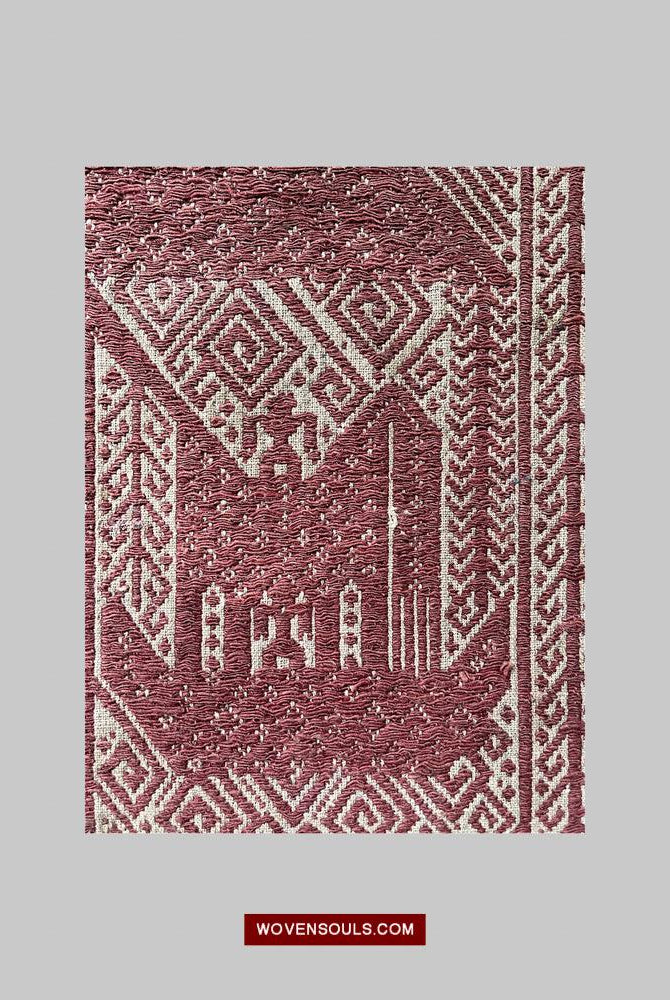 1509 Antique Sumatra Tampan Ship Cloth-WOVENSOULS Antique Textiles & Art Gallery