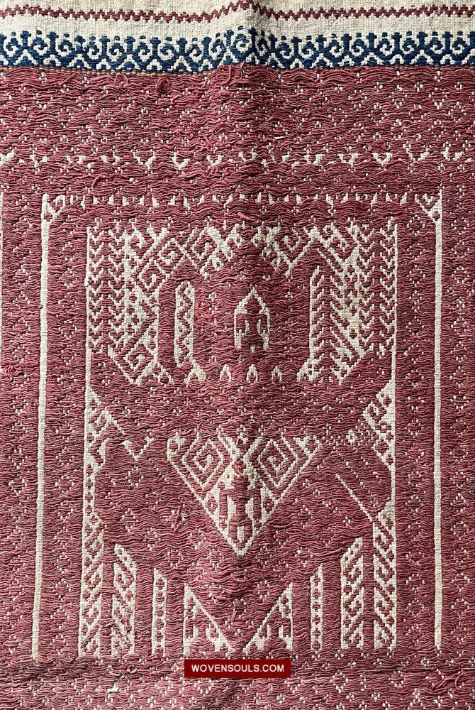 1509 Antique Sumatra Tampan Ship Cloth-WOVENSOULS Antique Textiles & Art Gallery