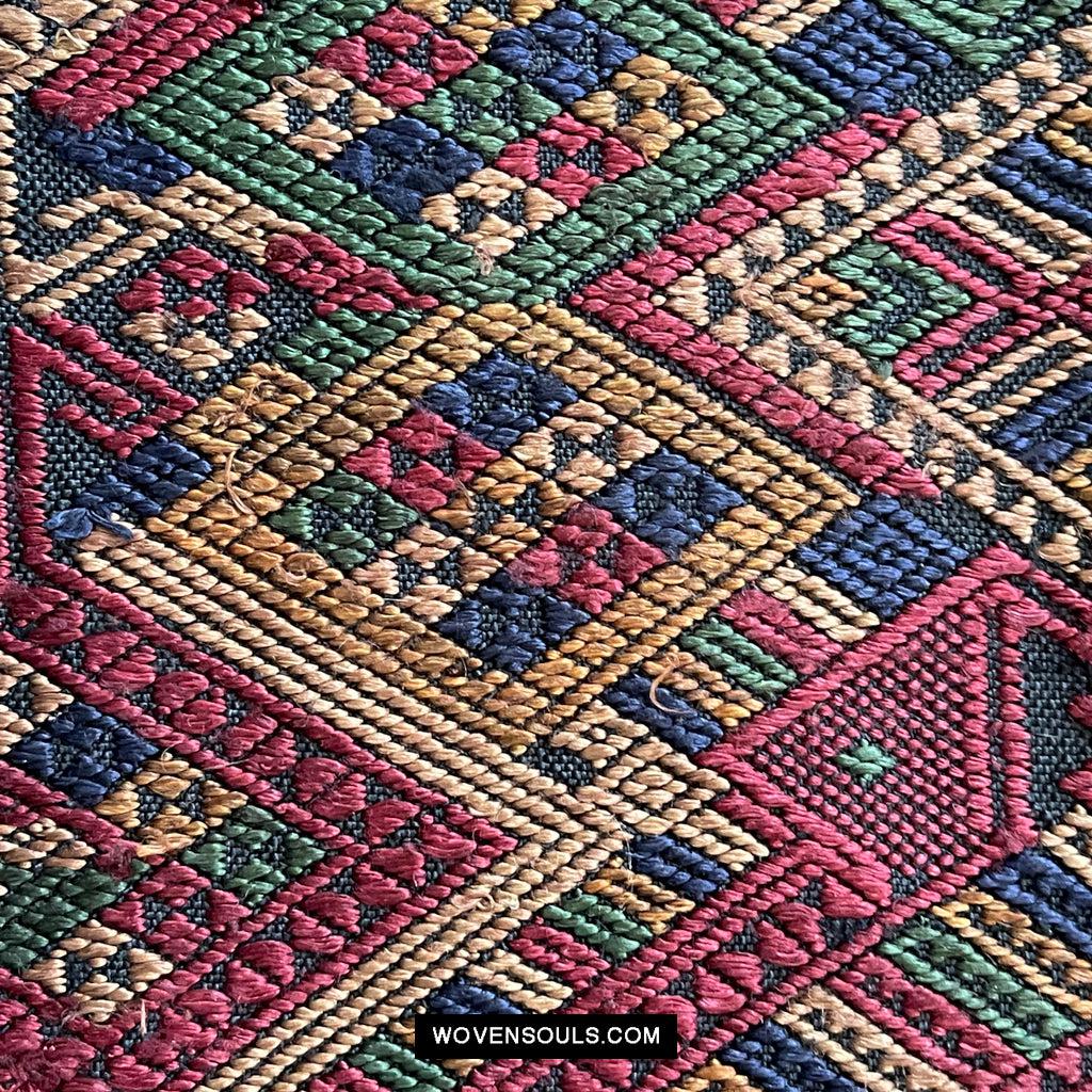 1572 Vintage Silk Ceremonial WeavingTextile Art from Laos-WOVENSOULS Antique Textiles & Art Gallery