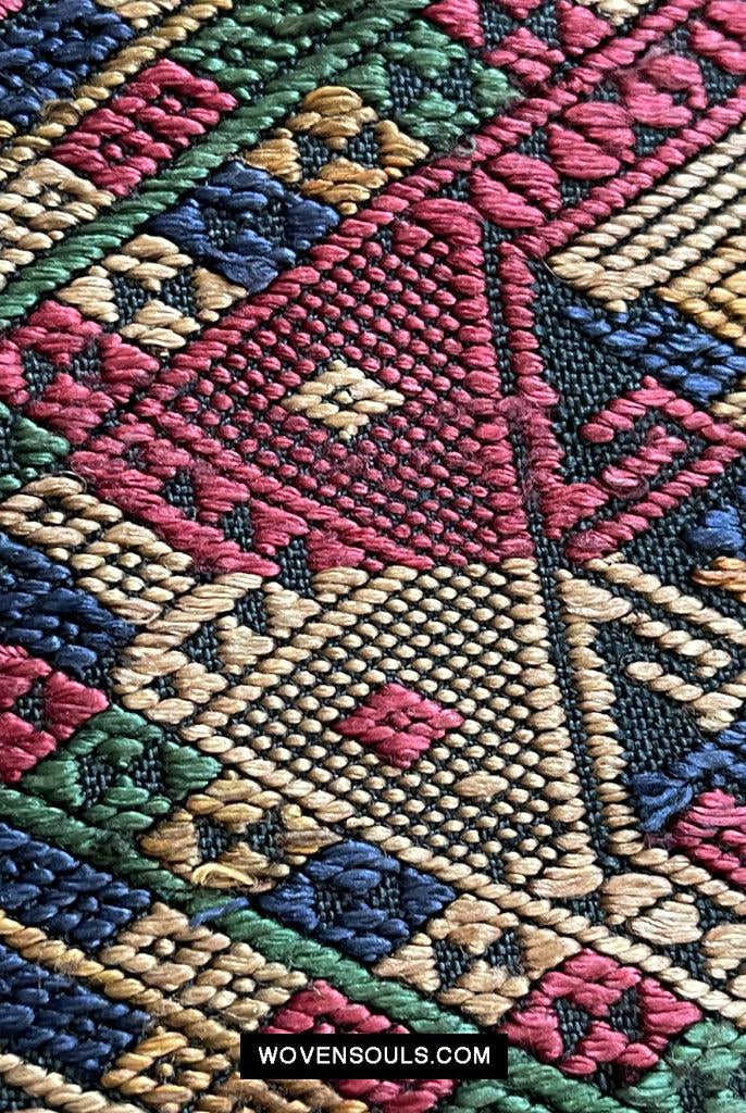 1572 Tessitura cerimoniale di seta vintageArte tessile dal Laos-WOVENSOULS Tessuti antichi e Galleria d'arte