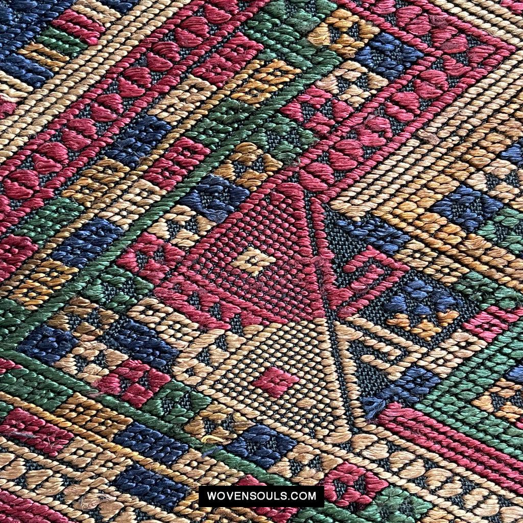 1572 Vintage Silk Ceremonial WeavingTextile Art from Laos-WOVENSOULS Antique Textiles & Art Gallery