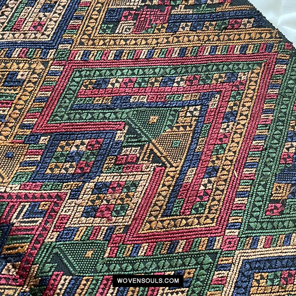 1572 Vintage Silk Ceremonial WeavingTextile Art from Laos-WOVENSOULS Antique Textiles & Art Gallery