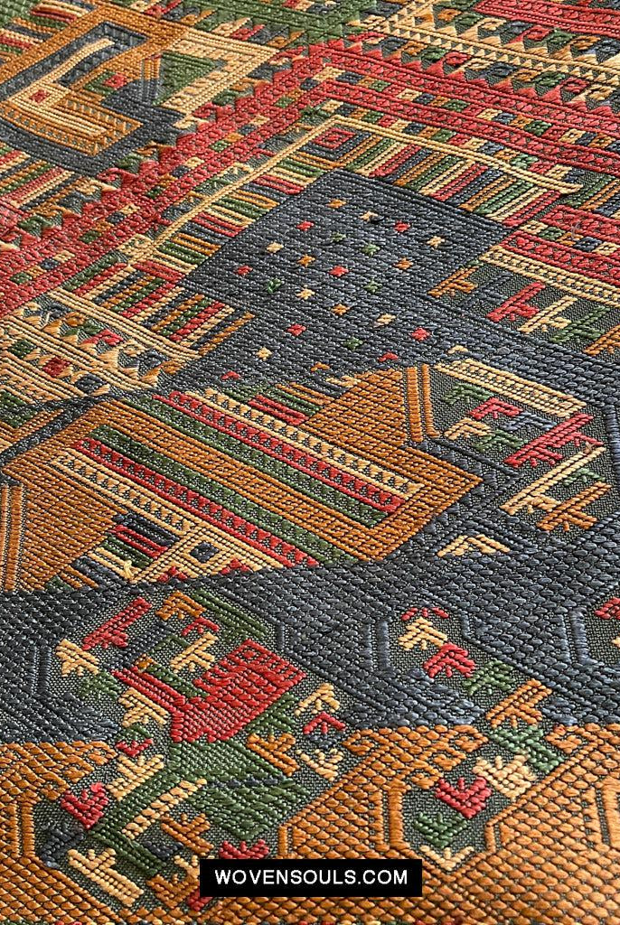 1573 Tessitura cerimoniale di seta vintageArte tessile dal Laos-WOVENSOULS Tessuti antichi e Galleria d'arte