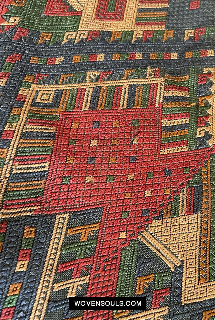 1573 Tessitura cerimoniale di seta vintageArte tessile dal Laos-WOVENSOULS Tessuti antichi e Galleria d'arte
