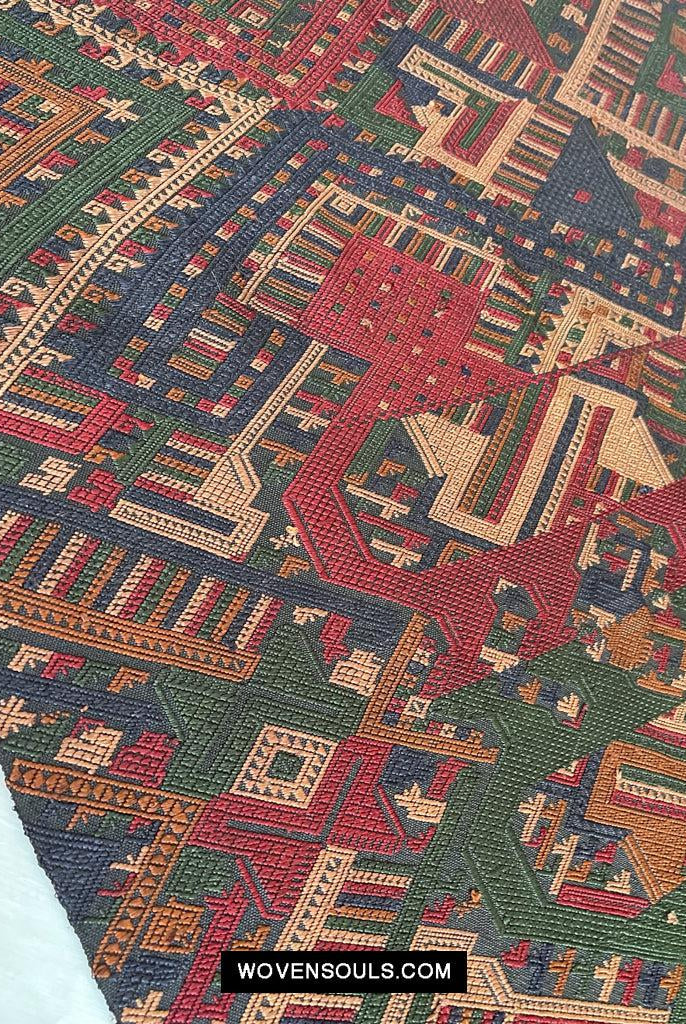 1573 Tessitura cerimoniale di seta vintageArte tessile dal Laos-WOVENSOULS Tessuti antichi e Galleria d'arte