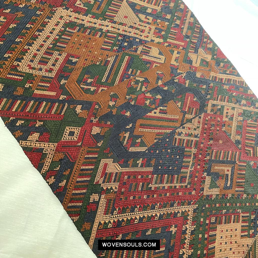 1573 Vintage Silk Ceremonial WeavingTextile Art from Laos-WOVENSOULS Antique Textiles & Art Gallery