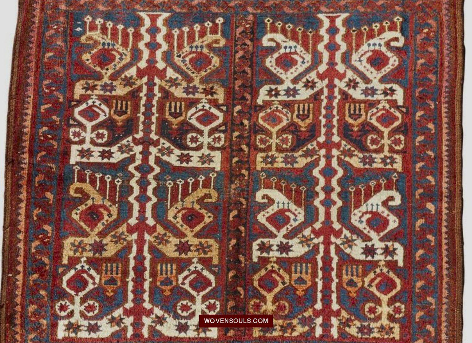 1578 Ersari BeshirJuval Chuval Turkmen Bagface Ikat Design-WOVENSOULS-Antique-Vintage-Textiles-Art-Decor