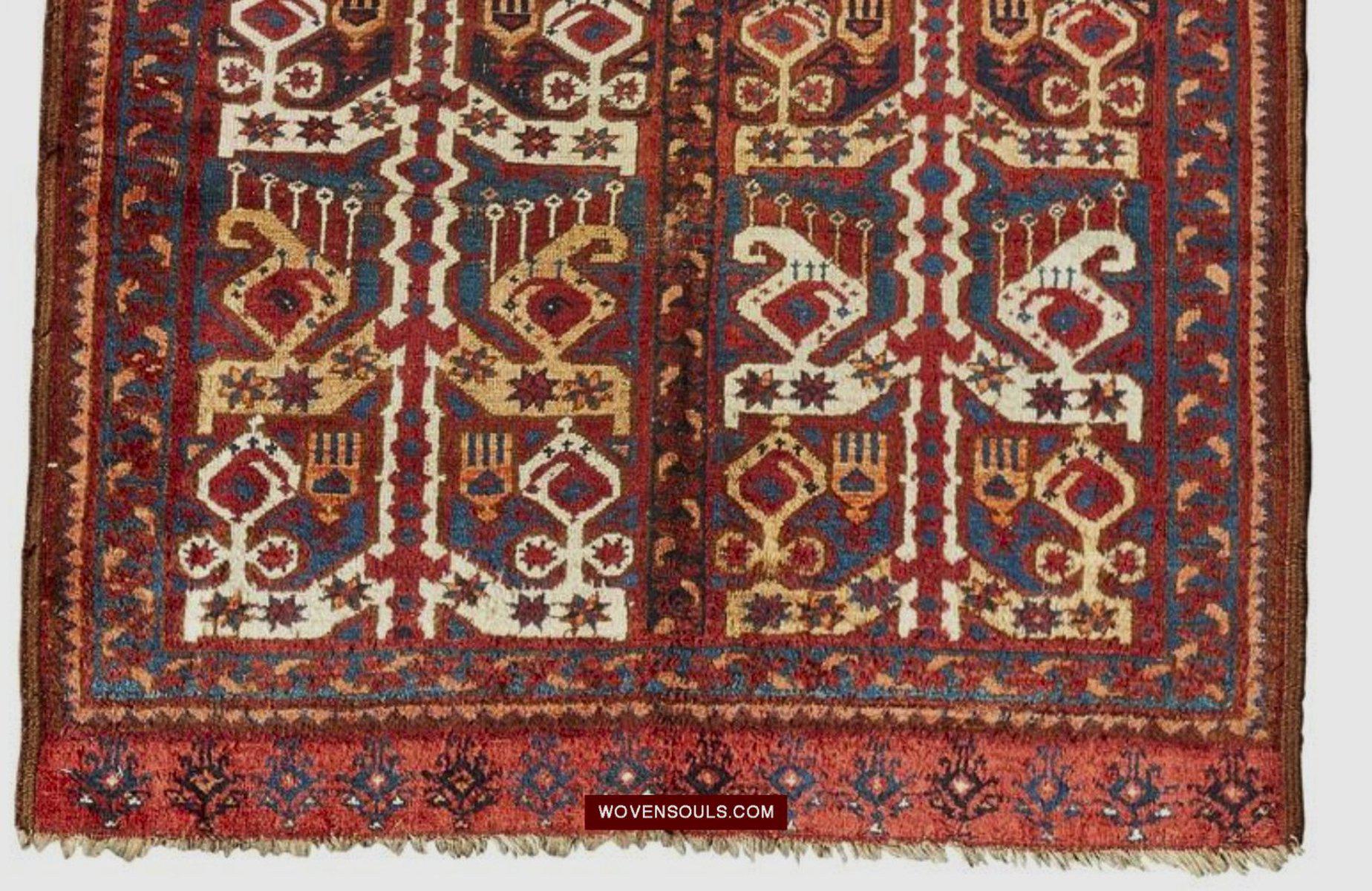 1578 Ersari BeshirJuval Chuval Turkmen Bagface Ikat Design-WOVENSOULS-Antique-Vintage-Textiles-Art-Decor