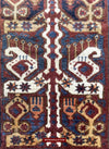 1578 Ersari BeshirJuval Chuval Turkmen Bagface Ikat Design-WOVENSOULS-Antique-Vintage-Textiles-Art-Decor