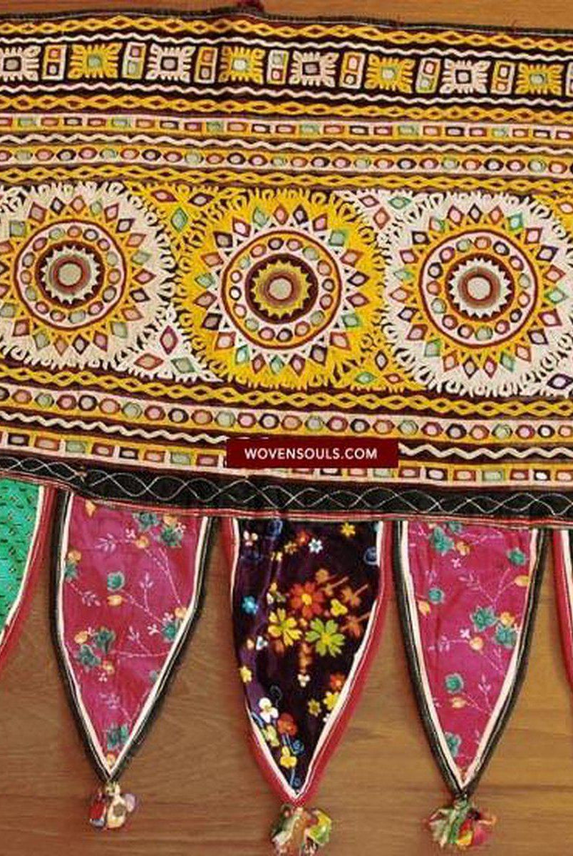 160 SOLD Toran-WOVENSOULS-Antique-Vintage-Textiles-Art-Decor