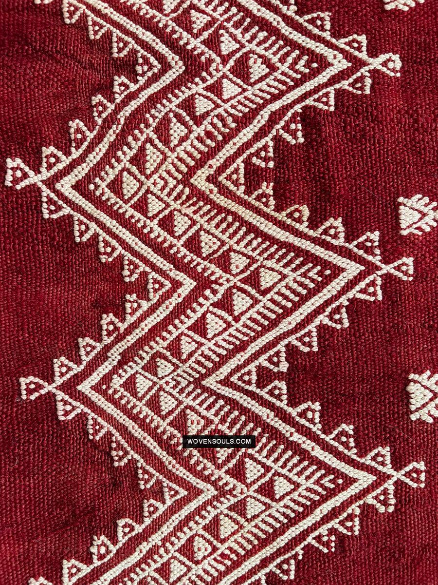 1603 Old Bakhnoug or Mushtia Shawl - Textile Art Masterpiece-WOVENSOULS Antique Textiles & Art Gallery