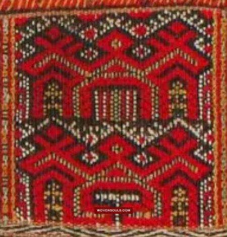 1614 Old Chinese Hainan Run Li Ethnic Minority Woven Skirt-WOVENSOULS Antique Textiles & Art Gallery