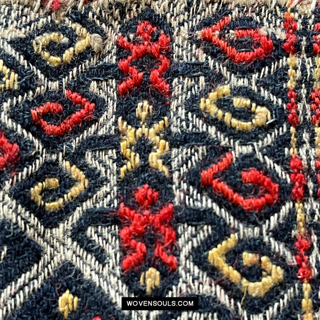 1615 Museum-Quality Old Chinese Hainan Run Li Ethnic Minority Woven Skirt-WOVENSOULS Antique Textiles & Art Gallery