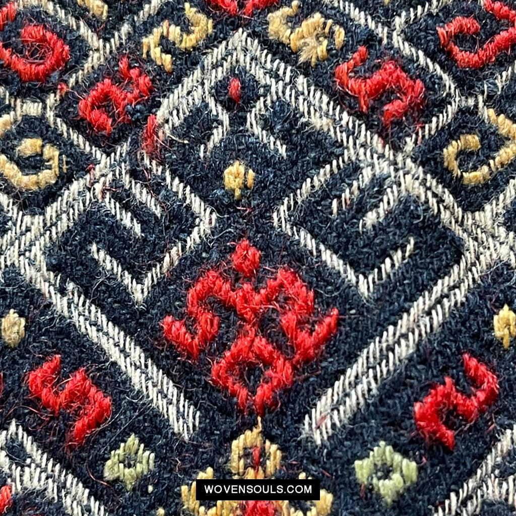 1615 Museum-Quality Old Chinese Hainan Run Li Ethnic Minority Woven Skirt-WOVENSOULS Antique Textiles & Art Gallery