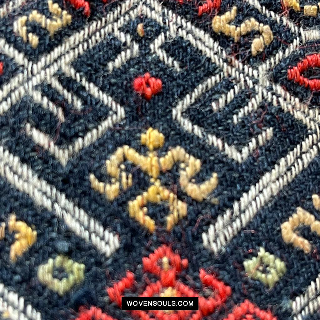 1615 Museum-Quality Old Chinese Hainan Run Li Ethnic Minority Woven Skirt-WOVENSOULS Antique Textiles & Art Gallery