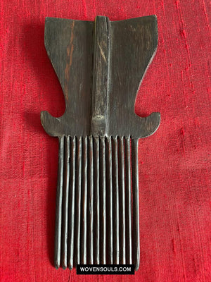 1639 Old Tanimbar Comb-WOVENSOULS Antique Textiles &amp; Art Gallery