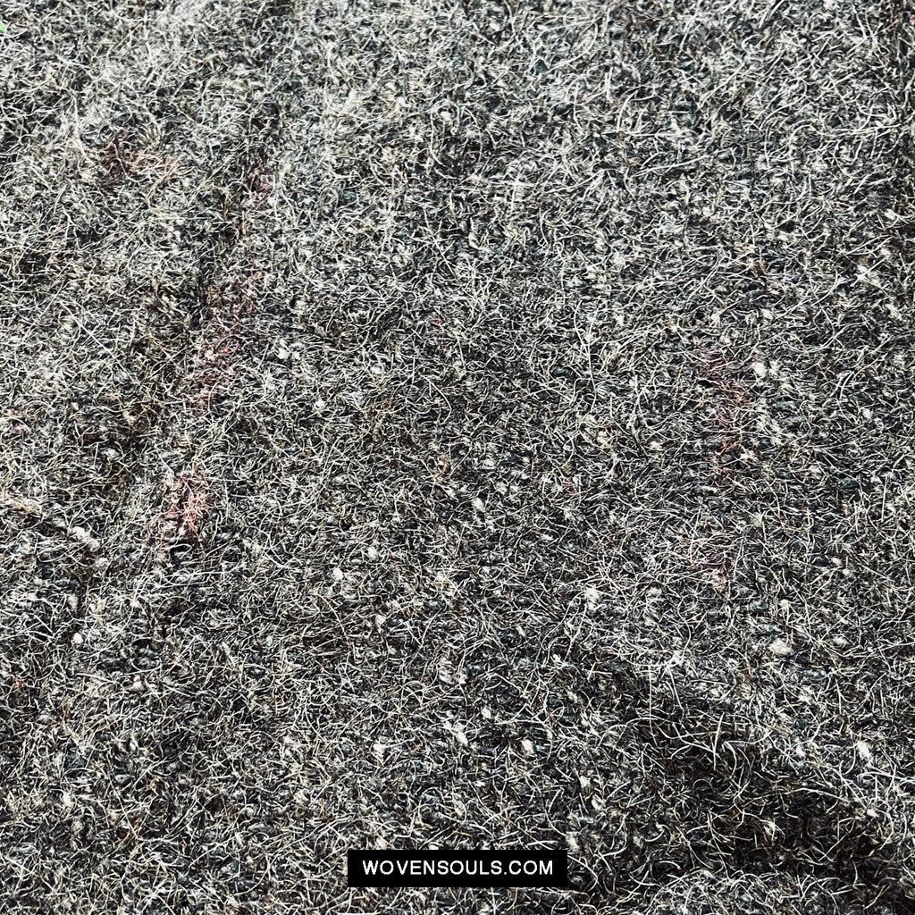 1657 Small Vintage Tibetan Nomadic Animal Blanket-WOVENSOULS Antique Textiles & Art Gallery