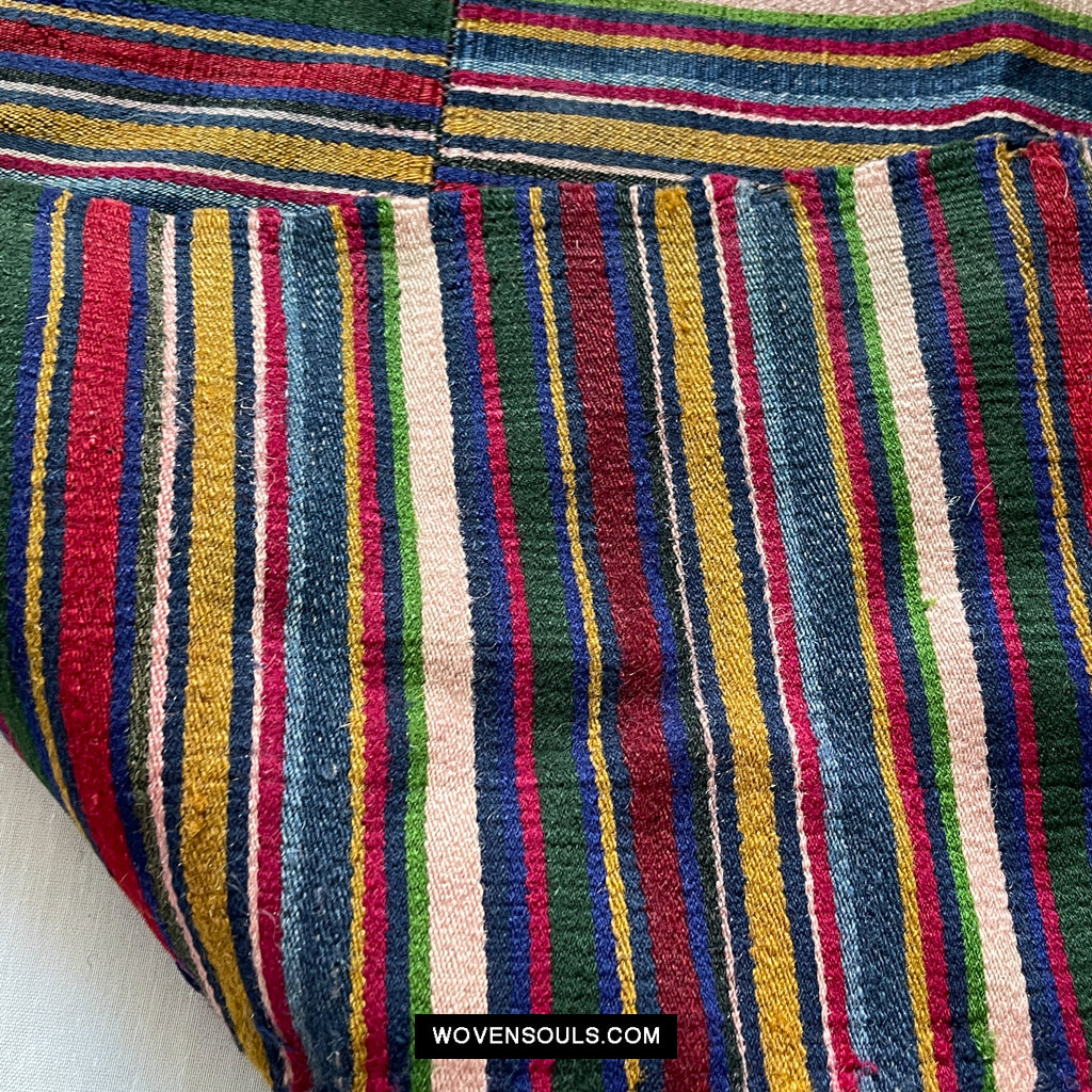 1658 Vintage Tibetan Handwoven Pangden Apron-WOVENSOULS Antique Textiles & Art Gallery