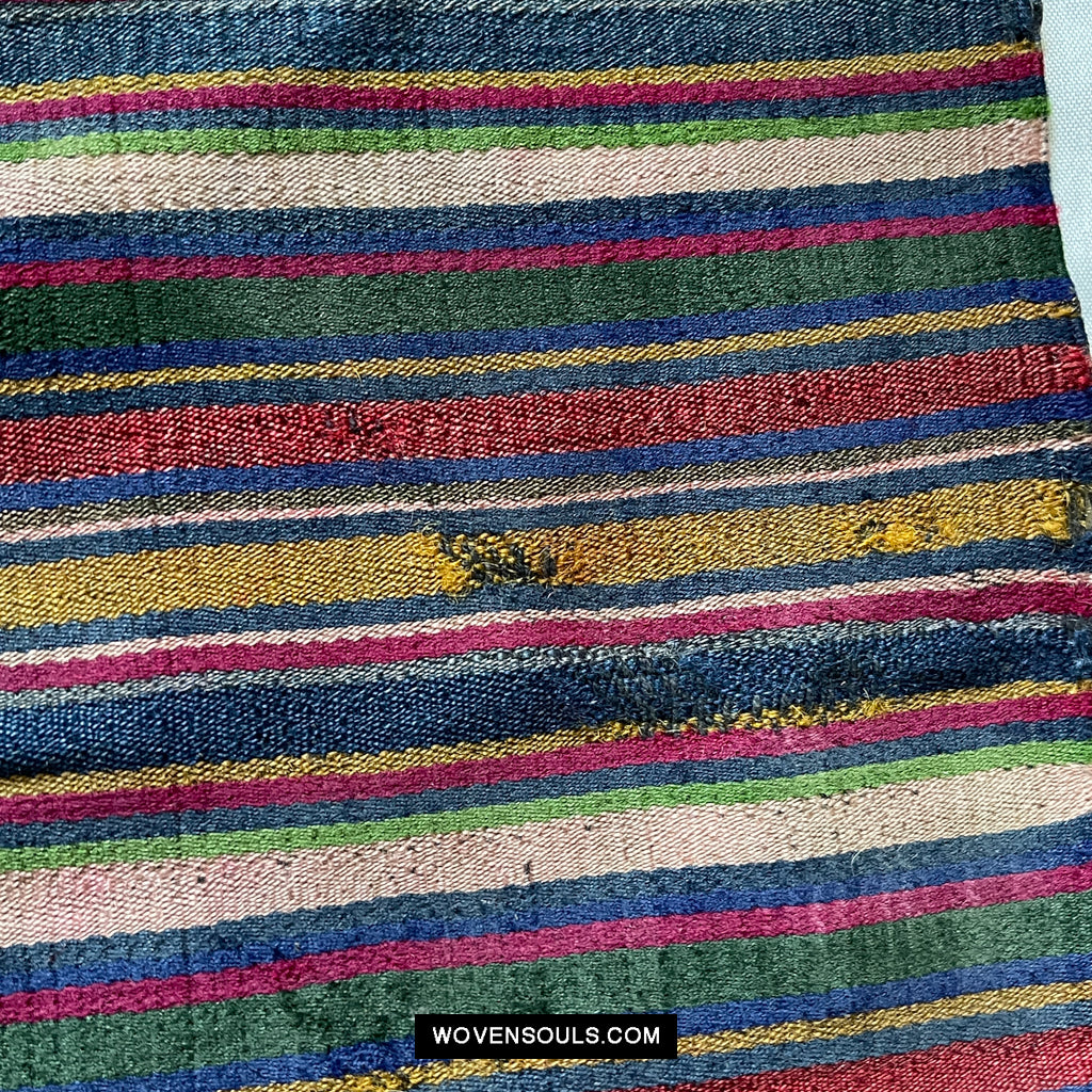 1658 Vintage Tibetan Handwoven Pangden Apron-WOVENSOULS Antique Textiles & Art Gallery
