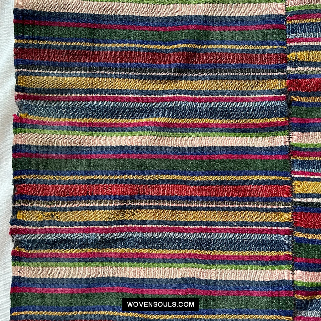 1658 Vintage Tibetan Handwoven Pangden Apron-WOVENSOULS Antique Textiles & Art Gallery
