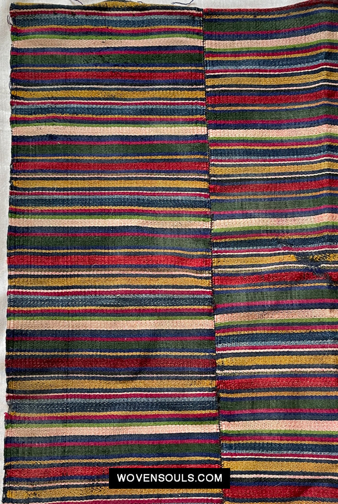 1658 Vintage Tibetan Handwoven Pangden Apron-WOVENSOULS Antique Textiles & Art Gallery