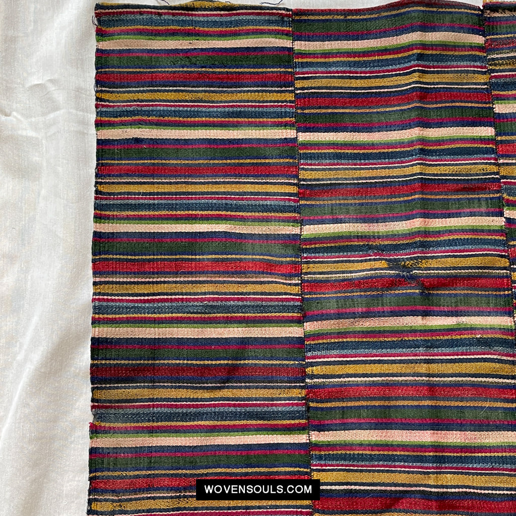 1658 Vintage Tibetan Handwoven Pangden Apron-WOVENSOULS Antique Textiles & Art Gallery