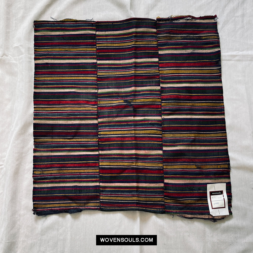 1658 Vintage Tibetan Handwoven Pangden Apron-WOVENSOULS Antique Textiles & Art Gallery